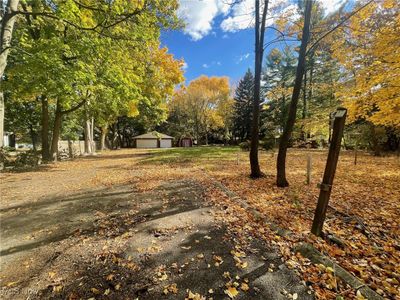 Lot surrounded by beautiful trees, 3-car, brick garage and shed | Image 3