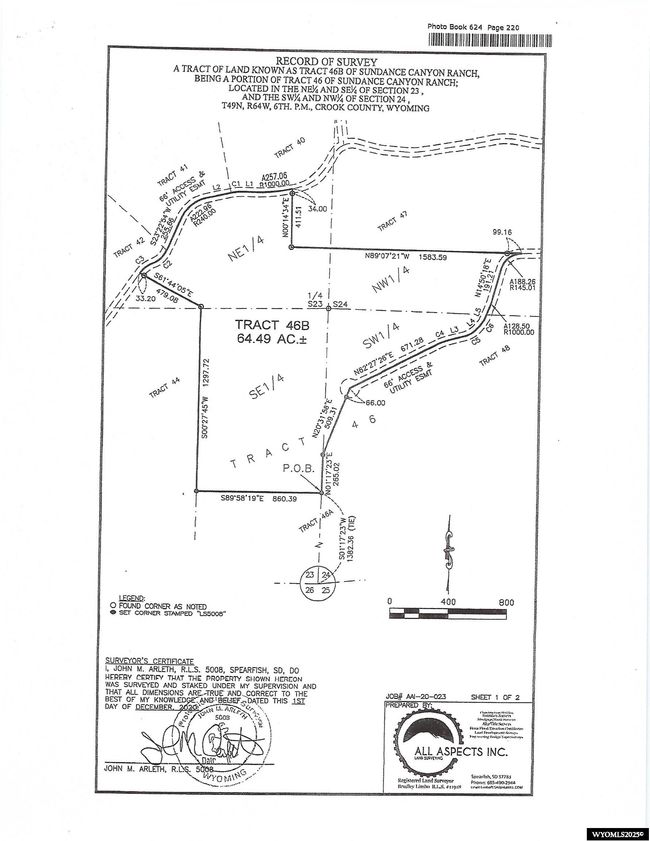 46B Two Pipe Trl, Home with 0 bedrooms, 0 bathrooms and null parking in Sundance WY | Image 17