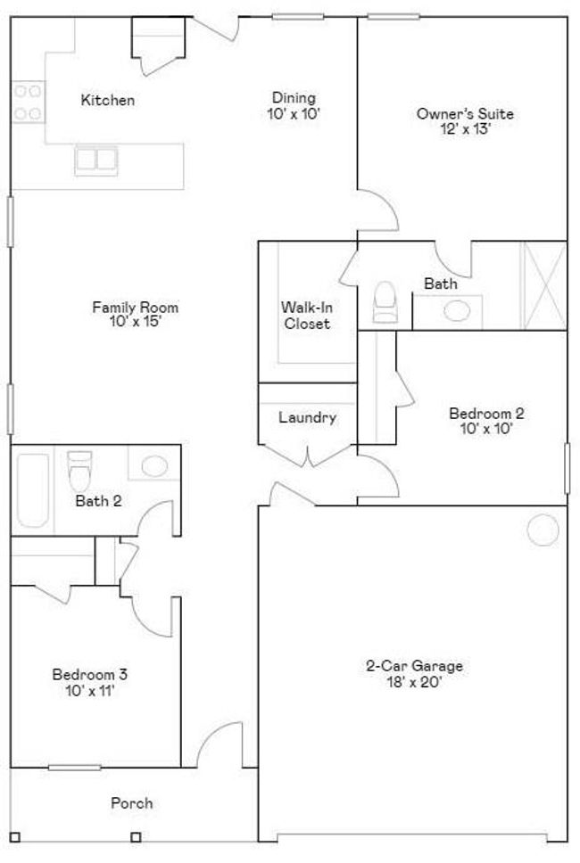 213 Nicholas Dr, House other with 3 bedrooms, 2 bathrooms and 2 parking in Wharton TX | Image 6