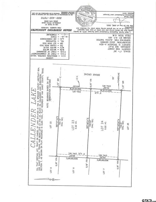LOT 23 Briar Grv, Murchison, TX, 75778 | Card Image