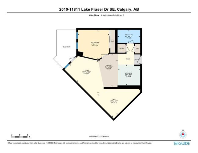 2010 - 11811 Lake Fraser Drive Se, Home with 1 bedrooms, 1 bathrooms and 1 parking in Calgary AB | Image 49