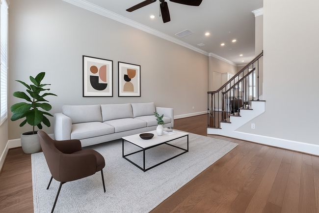 Living room featuring virtual staging | Image 6