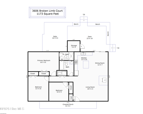3606 Broken Limb Ct, Wilmington, NC, 28405-8801 | Card Image