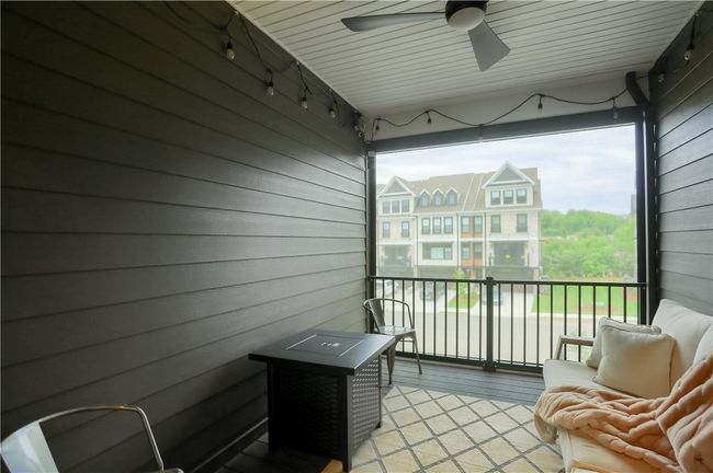 The first of 3 decks can be found here! Private and cozy, this deck is accessible from the dining area in the kitchen/bar. | Image 15