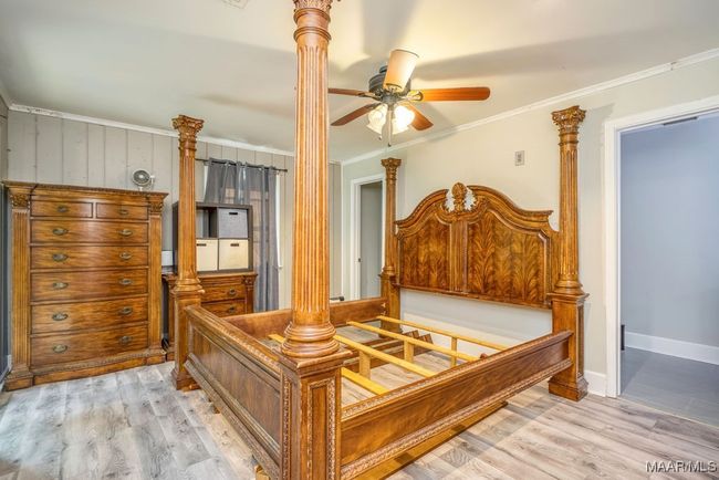 Apartment bedroom. There's a walk-in closet and private bath. | Image 67