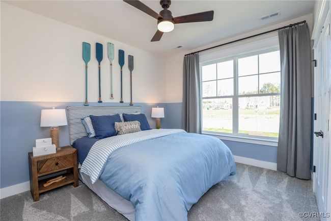 Bedroom 2 with double door closet. | Image 17
