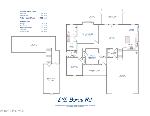 898 Boros Rd, Boiling Spring Lakes, NC, 28461-9715 | Card Image