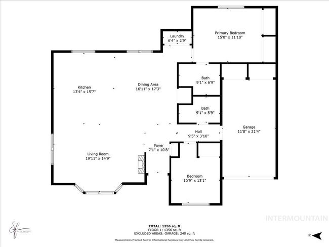 110 Toner Dr, Townhouse with 2 bedrooms, 2 bathrooms and 1 parking in Paul ID | Image 27