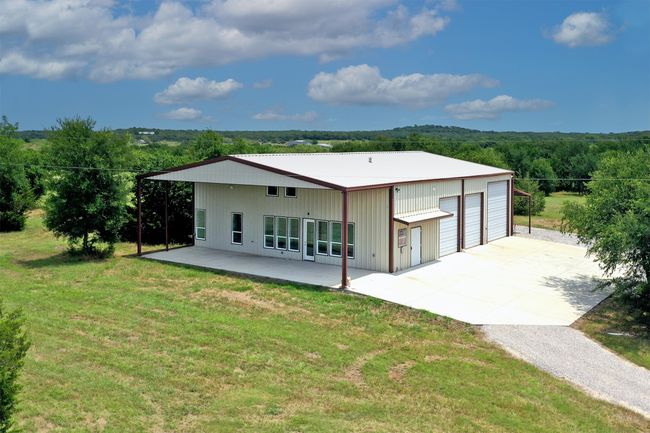 50 x 60 Shop with Climate Controlled Flex-Space, Covered Front Patio, and Covered Storage on the Back. | Image 15