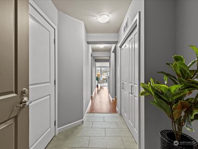 Nice entry features a coat closet and alcove. | Image 3