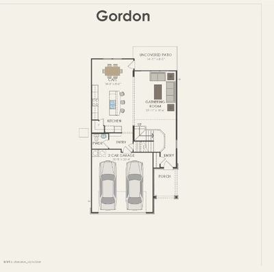 Pulte Homes, Gordon floor plan | Image 2