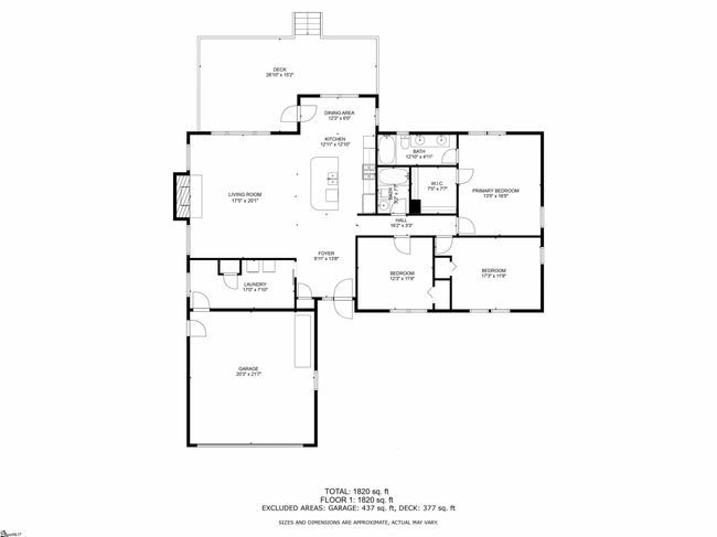 117 Terrence Ct, House other with 3 bedrooms, 2 bathrooms and 2 parking in Greer SC | Image 28