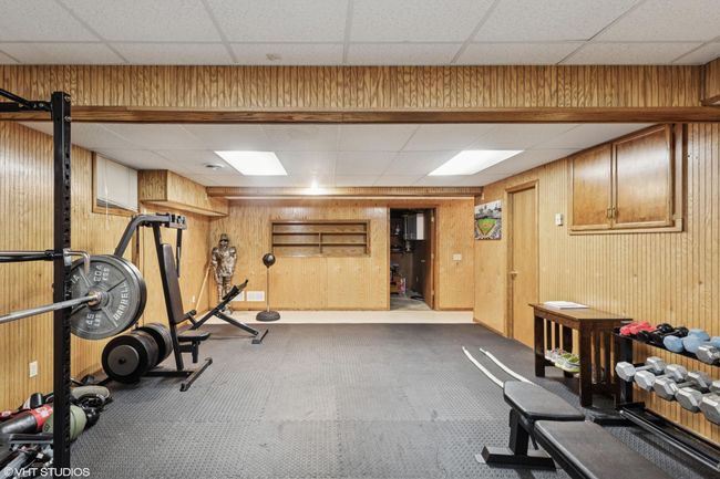 Basement which is currently being used as a workout area | Image 37