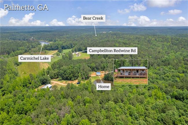 6160 Campbellton Redwine Rd, House other with 2 bedrooms, 1 bathrooms and null parking in Chattahoochee Hills GA | Image 4