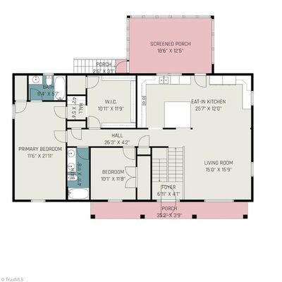 Main level floor plan | Image 2