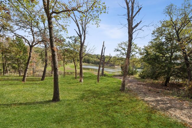 View of yard with a water view | Image 40
