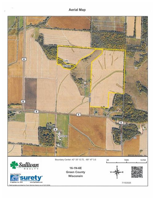 TBD Miller Rd, BROWNTOWN, WI, 53522 | Card Image