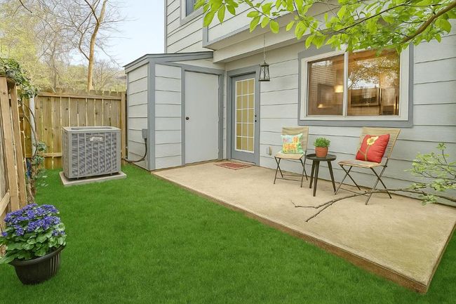 NOTE: Grass is virtually staged. Large Private patio/yard area is real. | Image 4