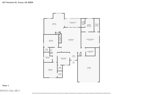 627 Ventana Dr, Evans, GA, 30809-7461 | Card Image