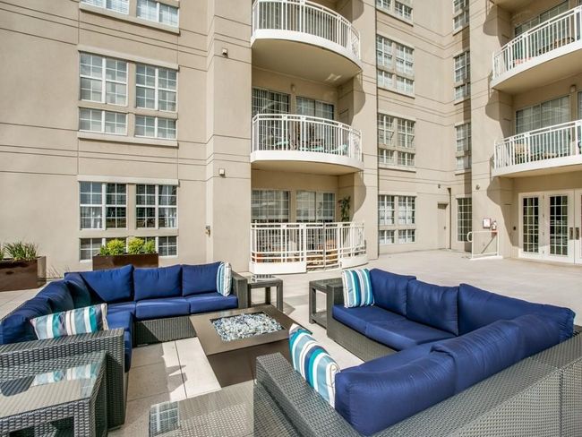 View of patio featuring outdoor lounge area | Image 36
