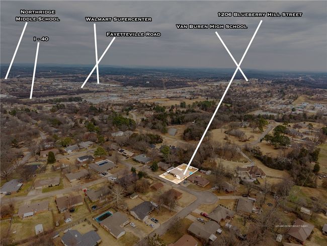 1206 Blueberry Hill St, House other with 3 bedrooms, 2 bathrooms and null parking in Van Buren AR | Image 41