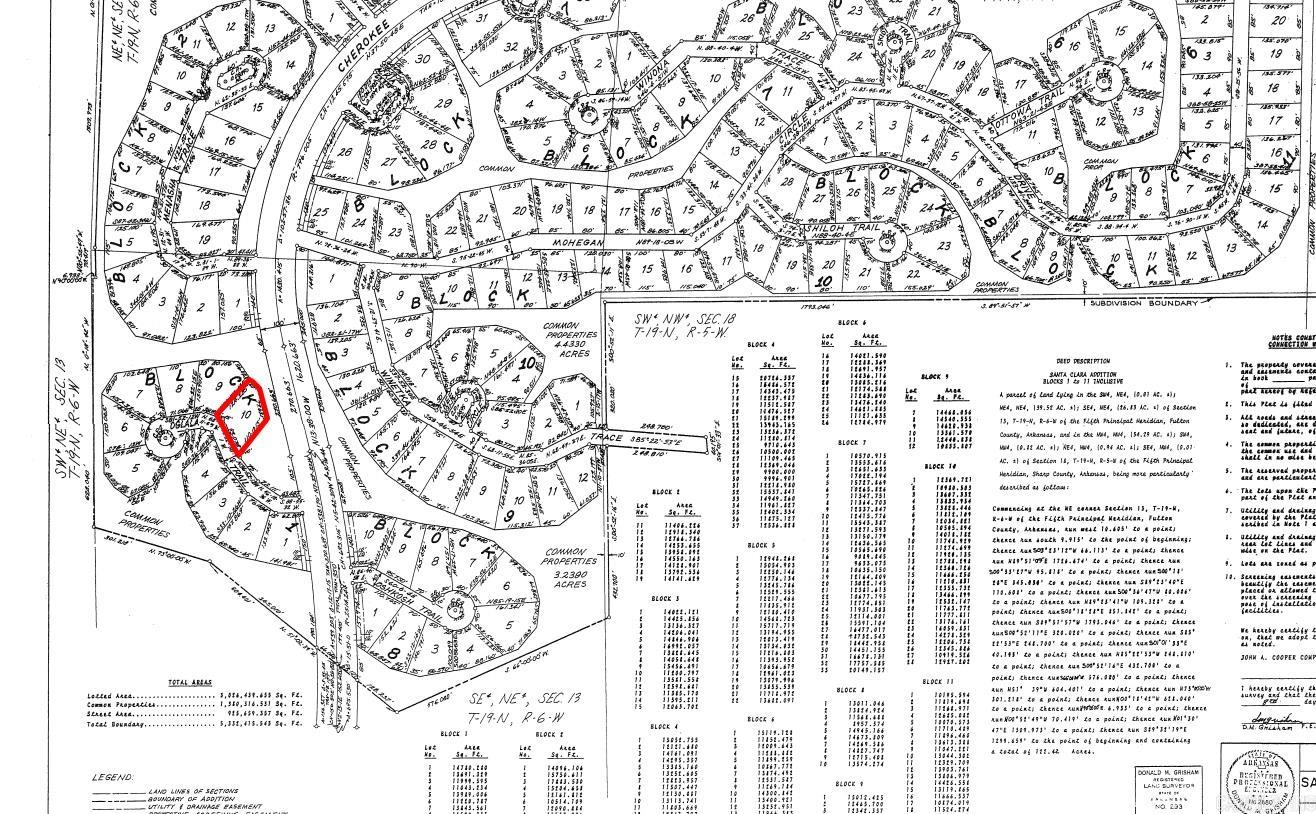 Land in Cherokee Village 2
