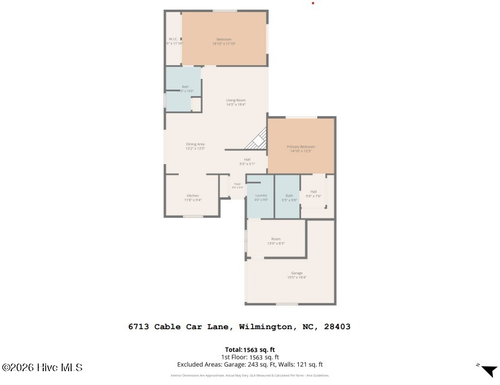 6713 Cable Car Ln, Wilmington, NC, 28403-3668 | Card Image
