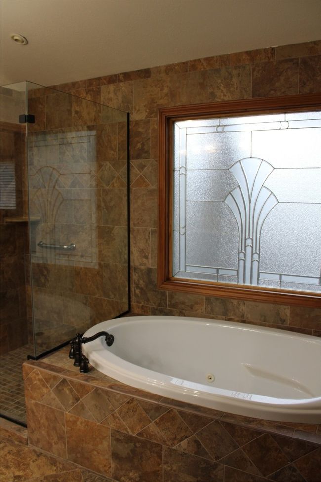 Full bath featuring walk in shower and a garden tub | Image 17