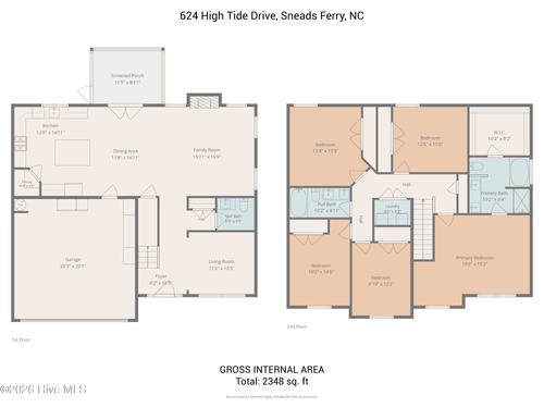 624 High Tide Dr, Sneads Ferry, NC, 28460-3500 | Card Image