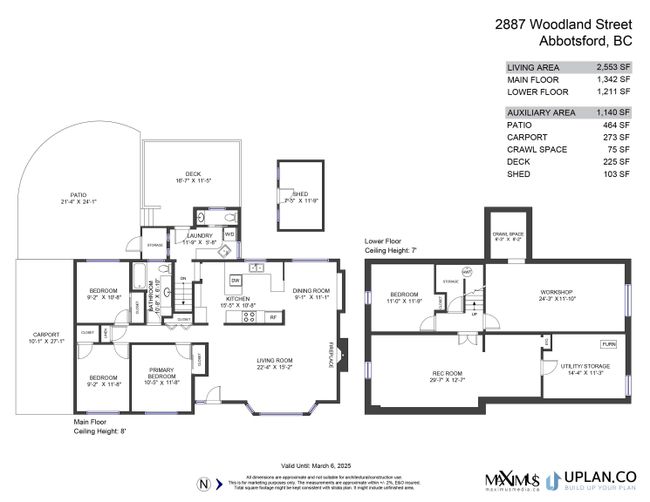 2887 Woodland Street, House other with 4 bedrooms, 1 bathrooms and 4 parking in Abbotsford BC | Image 33