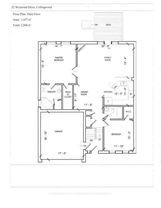 22 Westwind Dr, Condo with 4 bedrooms, 2 bathrooms and 2 parking in Collingwood ON | Image 21