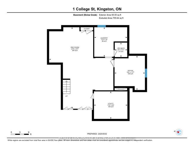 1 College St, House other with 4 bedrooms, 3 bathrooms and 2 parking in Kingston ON | Image 32