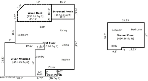 312 Channel Run Dr, New Bern, NC, 28562-8937 | Card Image