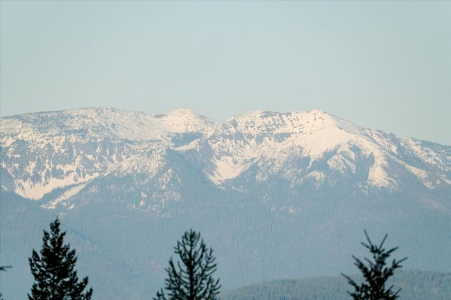Long distant views of the snow capped mountains from the yard | Image 50