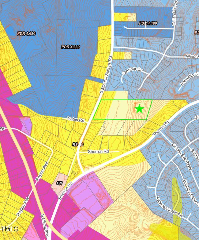 Zoning - 1821 S. Mineral Springs Rd | Image 15