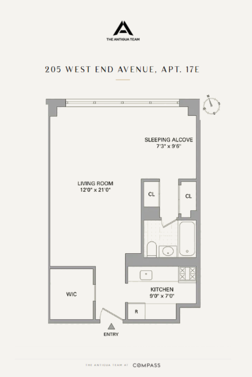 17e-205 W End Ave, New York, NY, 10023-4811 | Card Image