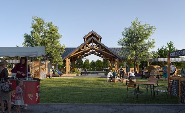 View of community with a yard and a gazebo | Image 7