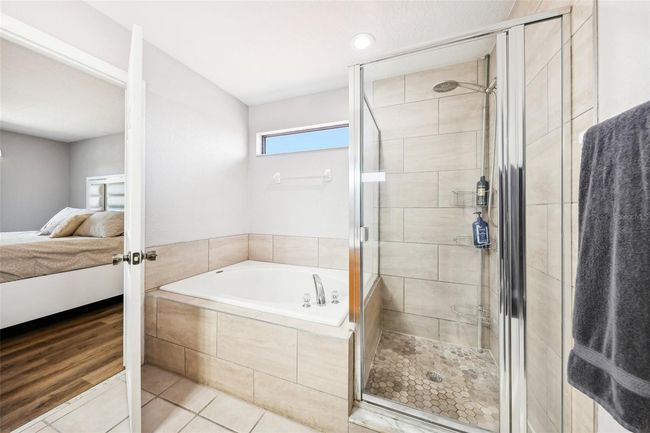 Primary Bath Garden Tub and Walk-in Shower | Image 20