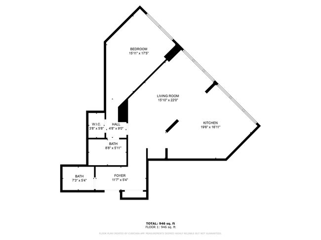 APT-26K - 7000 Kennedy Blvd, Condo with 1 bedrooms, 2 bathrooms and null parking in Guttenberg NJ | Image 13
