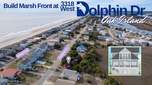 3318 W Dolphin Dr, Oak Island, NC, 28465-7741 | Card Image