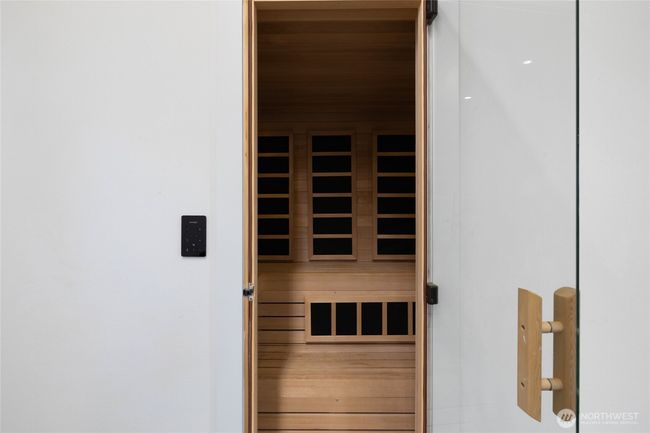Infrared sauna room off the garage. | Image 25