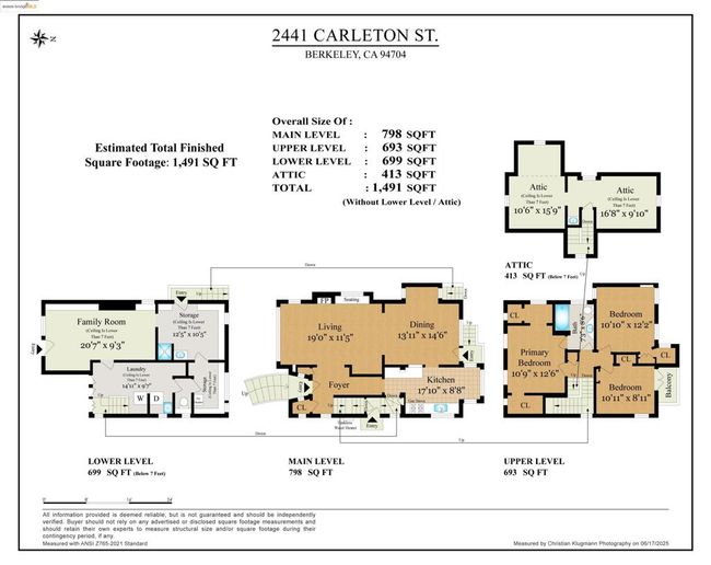 2441 Carleton St, House other with 3 bedrooms, 1 bathrooms and null parking in Berkeley CA | Image 46