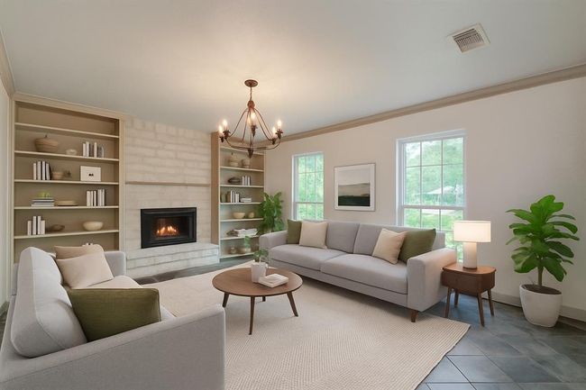 Virtual staged formal living area on first floor. | Image 5