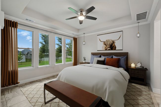 Primary Bedroom showing virtual staging | Image 12
