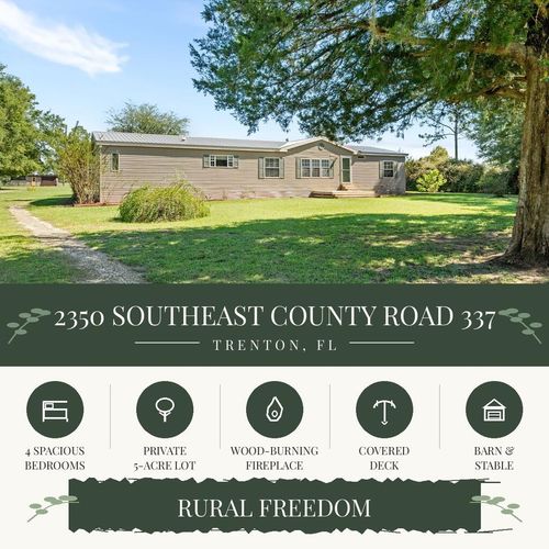 2350 Se County Road 337, TRENTON, FL, 32693-4562 | Card Image