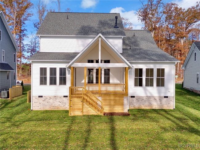 Photo represents the plan, not the actual home. Design selections may vary. The Rountrey community, nestled on the banks of the Swift Creek Reservoir, offers resort-style amenities including a pool, fitness center, playgrounds, tennis courts, clubhouse, dog park, and a robust social calendar. | Image 18