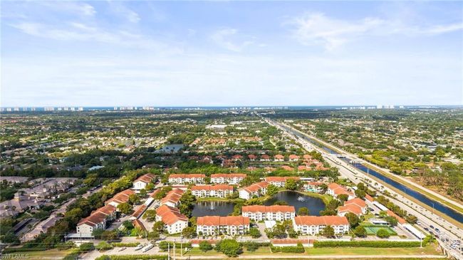 Bird's eye view featuring a water view | Image 42