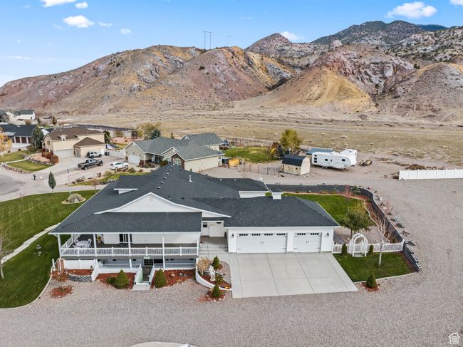 Bird's eye view featuring a mountain view | Image 86