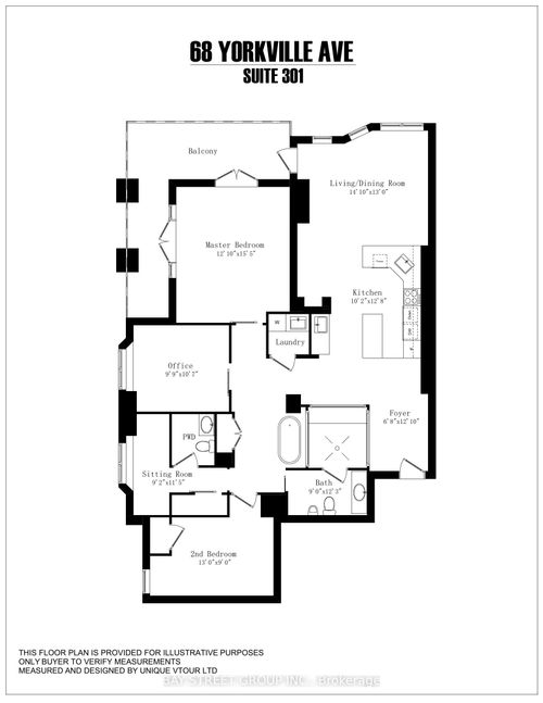 301-68 Yorkville Ave, Toronto, ON, M5R3V7 | Card Image