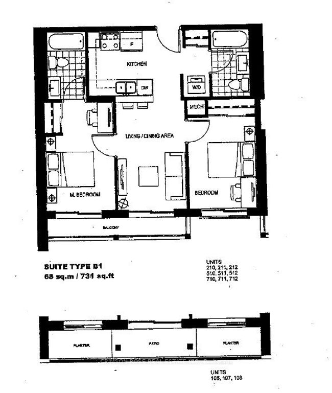 108 - 251 Hemlock St, Condo with 2 bedrooms, 2 bathrooms and null parking in Waterloo ON | Image 39